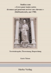 Studien zum > (Südfrankfreich um 1700) Textwiedergabe, Übersetzung und Besprechung-0