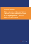 Firm resources and cluster entry – Theoretical and empirical insights from various clusters and the automotive industry-0